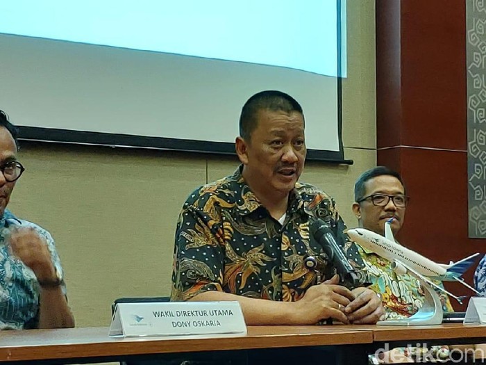 Direktur Utama Garuda Indonesia Irfan Setiaputra