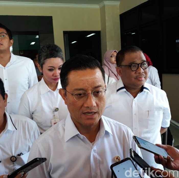 Mensos Juliari kunker di Bantul, DIY, Kamis (23/1/2020)