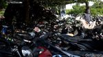 Nasib Ratusan Motor dan Mobil Sitaan Polisi di Teluk Pucung