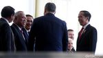 Senyum Cerah Jokowi Saat Sambut PM Hungaria di Istana