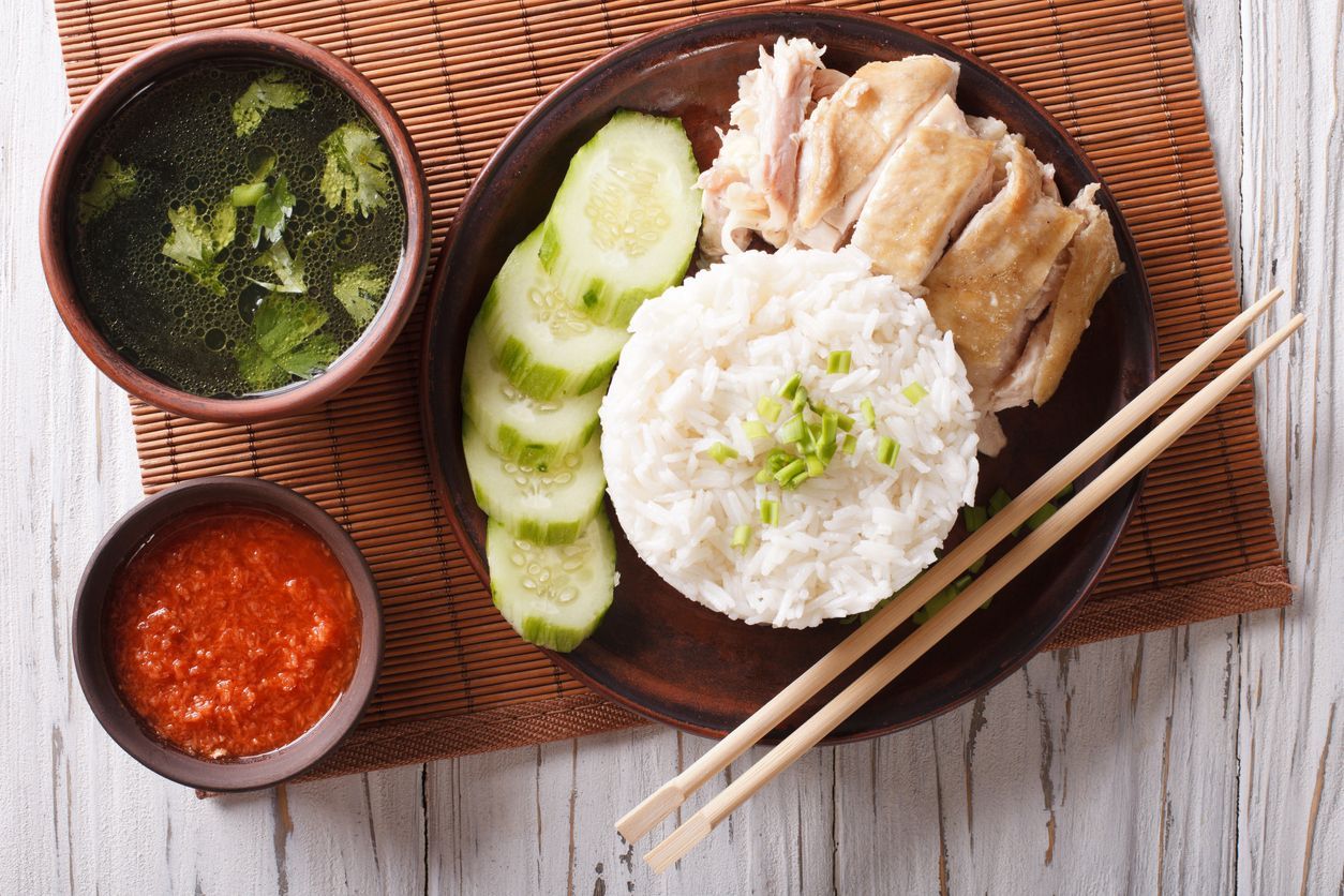 Hainanese Chicken Rice
