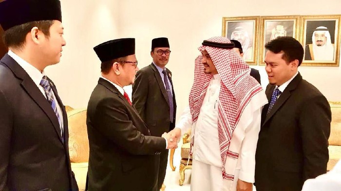 Pertemuan DPR dan menteri haji arab saudi