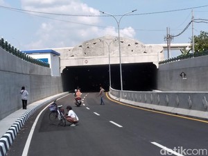 Underpass Terpanjang di Indonesia Resmi Dibuka