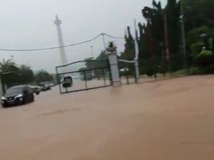 Sekda DKI Omeli Dishub Pengunggah Video Banjir Pintu Monas Depan Istana