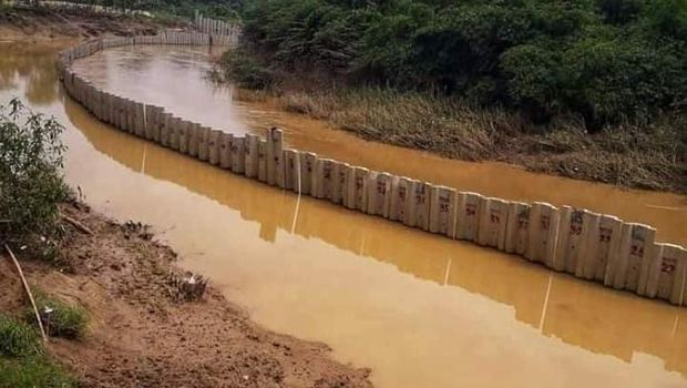 Duh, Sungai Cibeet Bekasi Dipersempit untuk Pembangunan Waterpark