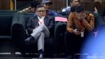 Ekspresi Sekjen PDIP Hasto Kristiyanto Saat Akan Diperiksa KPK