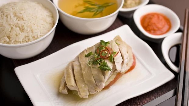 Hainanese Chicken Rice