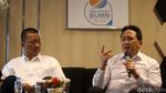Salam Komando Dirut Garuda dan Triawan Munaf