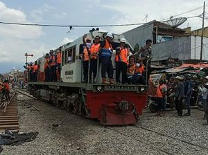 Sempat Mati Suri, Jalur KA Cibatu-Garut Diuji Coba Bulan Ini