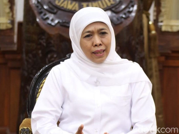 Gubernur Jawa Timur Khofifah