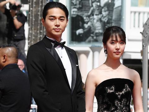 Masahiro Higashide dan Erika Karata di Cannes Film Festival 2018.
