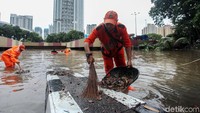 Berdasarkan data BPBD Jakarta, genangan paling banyak terjadi di wilayah Jakarta Utara.