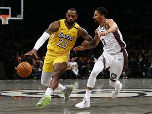 Hasil NBA: LeBron James Triple-Double, Lakers Tundukkan Nets