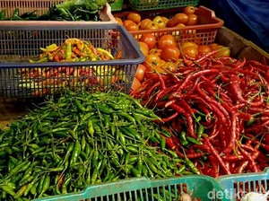 Harga Cabai Masih Pedas, Sudah Sebulan Betah di Rp 100.000/Kg