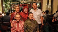 Mamiek Soeharto , Sigit Harjojudanto, Tommy Soeharto dan Bambang Trihatmodjo juga turut hadir. Dok. Ist