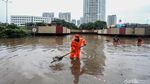Begini Tingginya Air yang Rendam Underpass Kemayoran