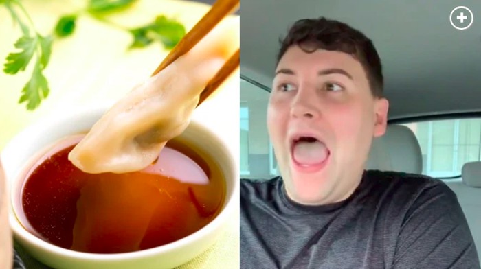 Ada yang aneh dari tren terbaru di TikTok di mana sejumlah pria mencoba mencelupkan testis mereka ke dalam kecap.
