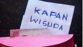 Ya ampun, kalau dapat angpao yang modelan begini rasanya nyesss sampai ke hati.  Foto: Instagram/dyodoran