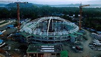 Progres pekerjaan penataan kawasan Kampung Harapan saat ini masih dalam proses penentuan pemenang lelang. Sedangkan untuk kontraktor penyedia jasa konsultasi atau Konsultan Manajemen Konstruksi (MK) sudah terkontrak PT Virama Karya (Persero) per 23 Desember 2019 dengan anggaran sebesar Rp 3,81 miliar. Istimewa/Kementerian PUPR.