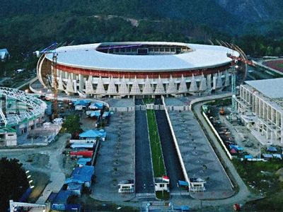 Wow! Megahnya Kawasan Arena PON 2020 di Papua