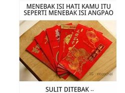 Kumpulan Meme Kocak Angpao Imlek, Ngenesnya Sampai ke Hati
