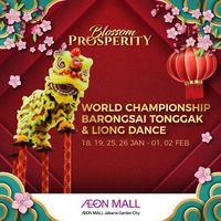 10 Mal di Jakarta yang Tampilkan Barongsai di Hari Imlek 2020