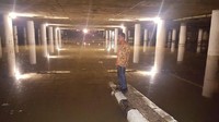 Kepala Sektor Pemadam Kebakaran Unggul Wibowo mengatakan banjir sudah terjadi di Underpass Kemayoran sejak Kamis (23/1). Tinggi air ketika itu 1,5 meter dan berhasil surut pada Jumat (24/1) pagi. (Foto: Dok. Istimewa)