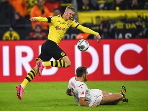 Video: Dortmund Bantai FC Koln 5-1, Haaland 2 Gol