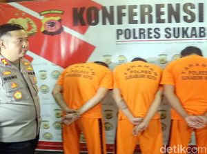 Ditangkap! Ini Tiga Pelaku Pemicu Bentrok Massa di Sukabumi