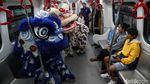 Momen Festival Barongsai saat Imlek