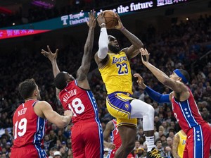 Hasil NBA: LeBron Bikin Rekor Apik, tapi Lakers Keok