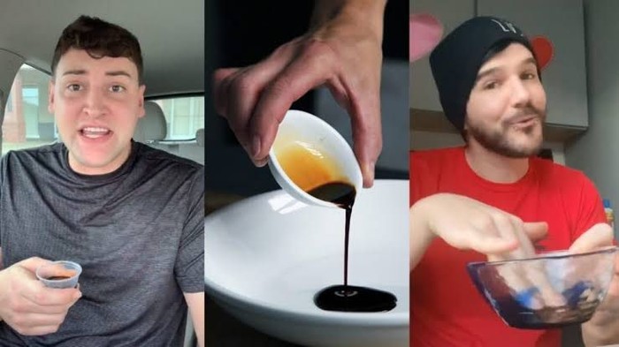 tren celupkan testis ke dalam kecap asin dan jus jeruk