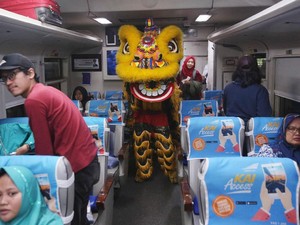 Long Weekend Imlek, 88.000 Tiket KA Ludes