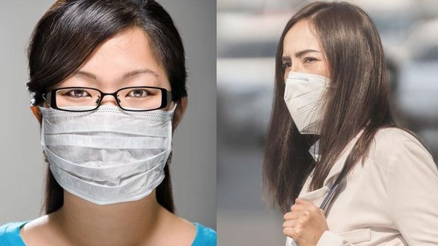 surgical mask vs corona virus n95 mask