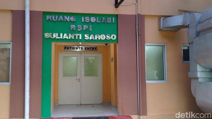 ruang isolasi rspi sulianti saroso virus corona