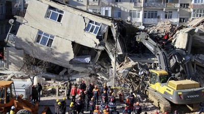 Kerusakan Akibat Gempa Turki