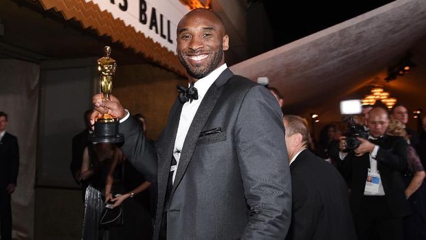 Kobe Bryant di Oscar 2018.