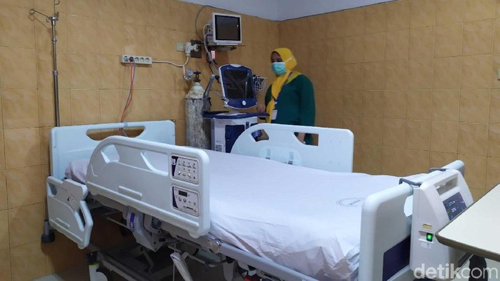 RSUZA Aceh siapkan enam ruangan khusus untuk menangani pasien terinfeksi virus corona (Agus Setyadi/detikcom)