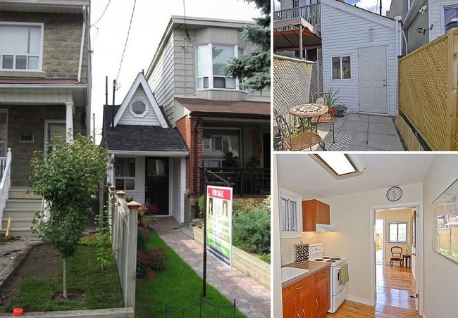 Dibandingkan rumah di sebelahnya, rumah kecil Toronto ini benar-benar mungil. Tapi bagian dalamnya bikin takjub. Agar terlihat lebih luas, area dapur dihiasi dengan kaca.Foto: dok. wickedblog