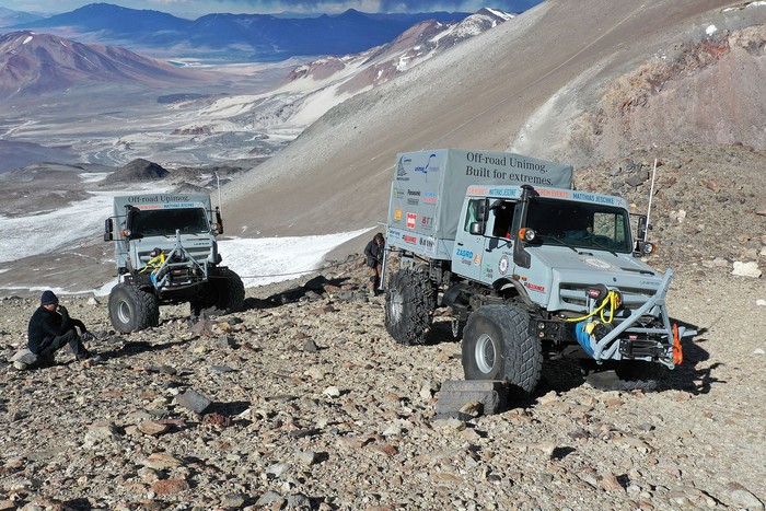 Unimog Tanjak Bumi Tertinggi