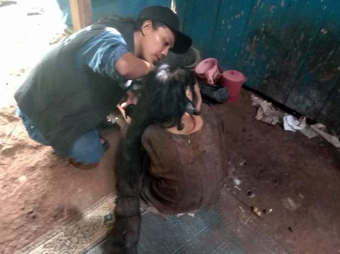 Sukiyah, perempuan berambut gimbal dihuni tikus dan kecoak di Kabupaten Semarang. 