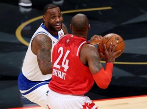 Pesan Terakhir Kobe Bryant untuk LeBron James