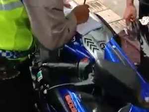 Lagi Sunmori, Bikers Terjaring Razia Knalpot Berisik