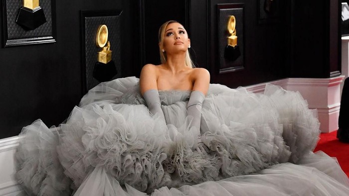 Ariana Grande LOS ANGELES, CALIFORNIA - JANUARY 26: Ariana Grande attends the 62nd Annual GRAMMY Awards at STAPLES Center on January 26, 2020 in Los Angeles, California. (Photo by Frazer Harrison/Getty Images for The Recording Academy)