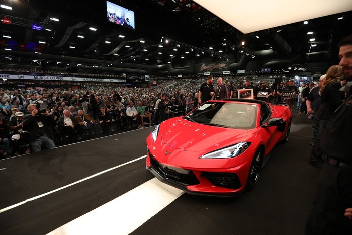 Lelang Corvette C8 2020 Produksi Pertama, Tembus Rp 40 miliar