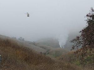 Ini Foto Kecelakaan Helikopter yang Tewaskan Kobe Bryant
