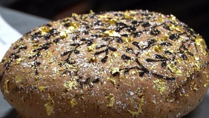 roti termahal dunia berlapis emas