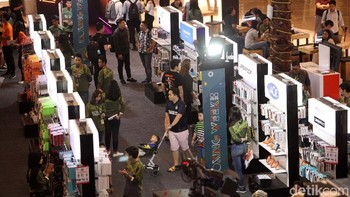 Begini suasana pameran iBoxing Week 2020, Selasa (28/1).