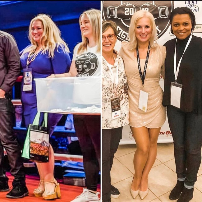 Salah satu momen yang membuat Kelsey merasa harus diet adalah ketika naik pesawat dan tidak bisa mengencangkan sabuk pengaman. Tak hanya Kelsey, anak-anaknya pun ikut malu. Ketika itu ia memutuskan untuk menjalani operasi dan diet. Foto: Instagram @itsamommythang