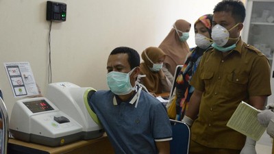 Kembali dari China, Mahasiswa Aceh Diperiksa Kesehatan